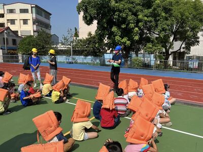 1110921全國防災日演練圖片
